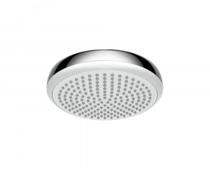 Верхний душ Hansgrohe Crometta 160 EcoSmart, 16х16 см, 1 тип струи, без держателя, белый/хром (26578400)