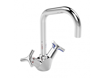 Смеситель Vidima ТРИНИТИ (Trinity) BA259AA для раковины, поворотный излив, хром