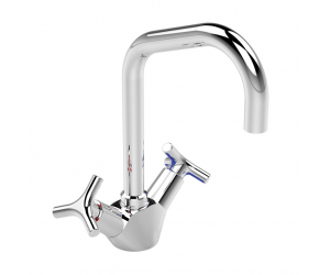 Смеситель Vidima ТРИНИТИ (Trinity) BA259AA для раковины, поворотный излив, хром