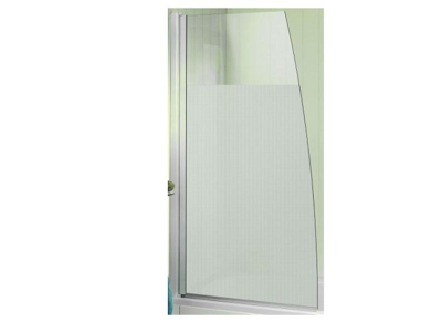 Шторка на ванну Jacob Delafon Serenity 145 x 80 см, матовое стекло, хром E4933-GA