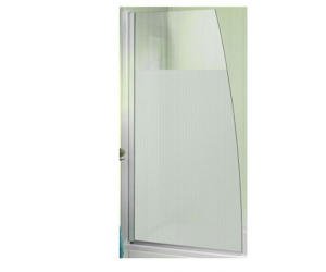 Шторка на ванну Jacob Delafon Serenity 145 x 80 см, матовое стекло, хром E4933-GA