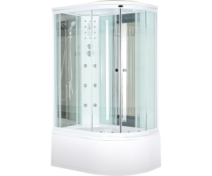 Душевая кабина Niagara NG-710S L/R, асимметричная, с баней, 120 x 80 см