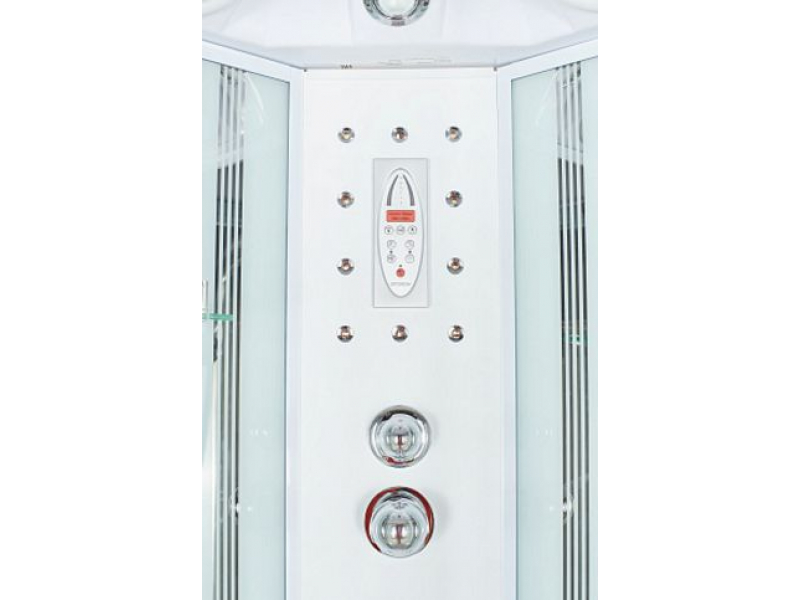 Купить Душевая кабина Niagara NG-710S L/R, асимметричная, с баней, 120 x 80 см