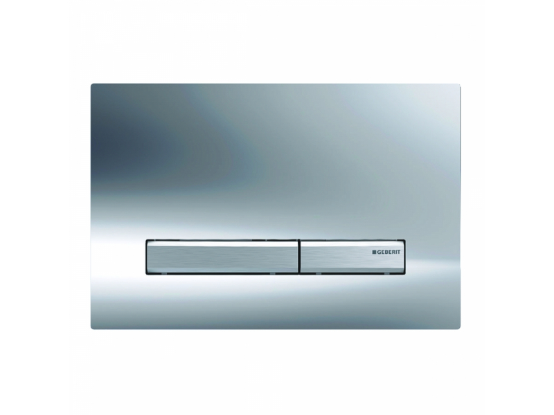 Купить Клавиша Geberit Sigma Type 50 115.788.21.2, двойной смыв, цинковое литье, глянцевый хром