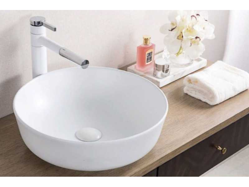 Купить Раковина BelBagno BB1315 накладная 41 х 13 см, белая