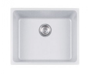 Мойка Franke KUBUS KBG 110-50, 125.0176.650, гранит, нижняя установка, цвет белый, 54*44 см