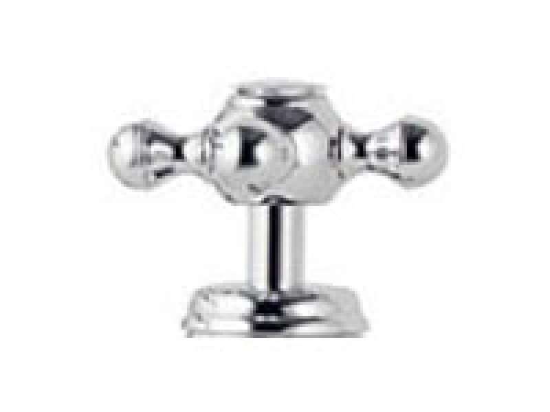Купить Душевая система Bandini Antica 6649200006, ручки крестик Antica, хром