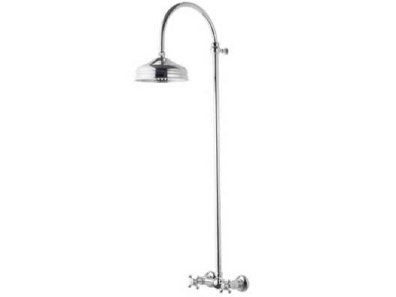 Купить Душевая система Bandini Antica 6649200006, ручки крестик Antica, хром
