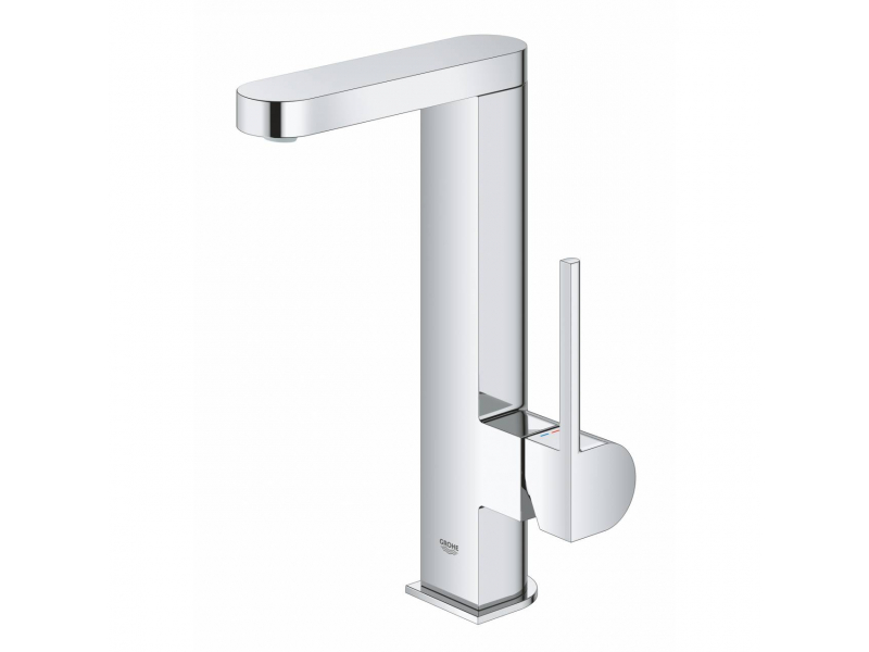 Купить Смеситель однорычажный Grohe Plus 23843003 для раковины, со сливным гарнитуром, выдвижной излив