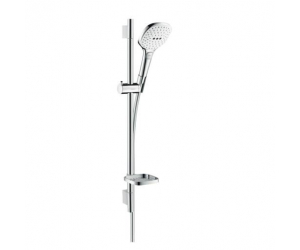 Душевой гарнитур Hansgrohe Raindance Select E 120 26622400, хром/белый