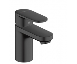 Смеситель Hansgrohe Vernis Blend для раковины, с донным клапаном, матовый черный, 71550670