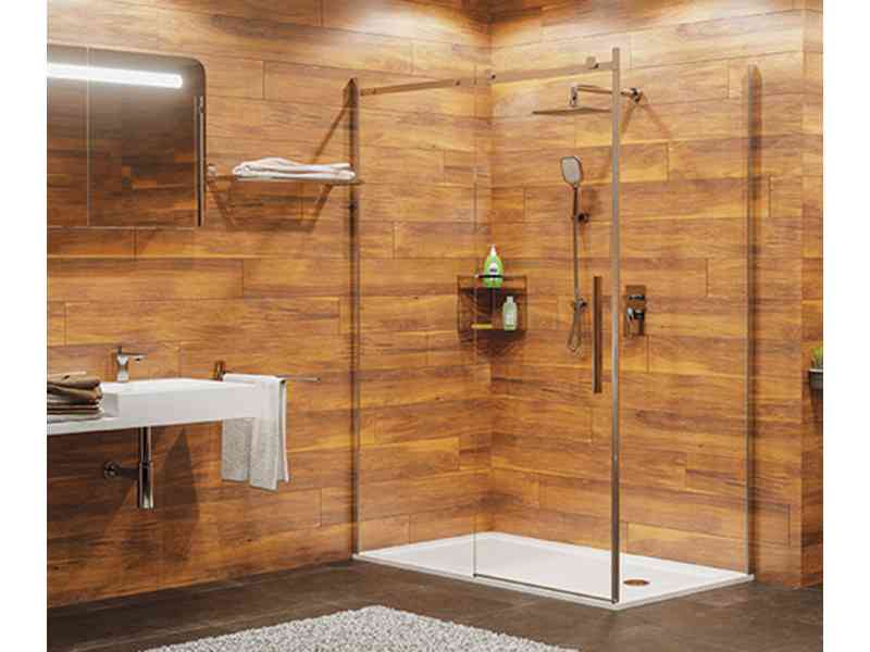 Купить Душевой уголок WasserKRAFT 15R32, 130 х 80 х 200 см, стекло прозрачное