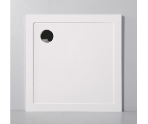 Душевой поддон Cezares Tray-SMC 80 x 80 см из стеклокомпозита (SMC), TRAY-SMC-A-80-550-150-W