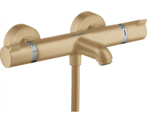 Смеситель Hansgrohe Ecostat Comfort для ванны и душа, термостатический, бронза шлифованная, 13114140
