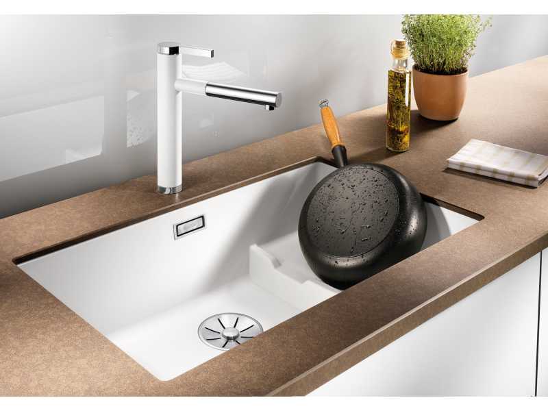 Купить Мойка для кухни Blanco Subline 700-U Level 523538, антрацит