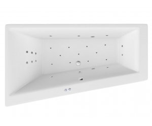 Ванна гидромассажная Excellent Sfera 170 x 100 см, L ULTRA, хром