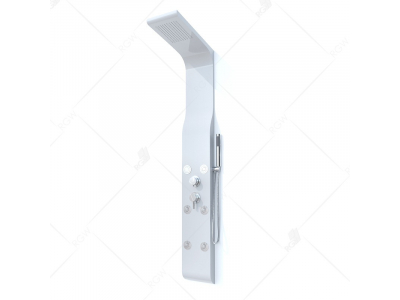 Гидромассажная душевая панель RGW Shower Panels SP-02, 21140102-03, цвет белый