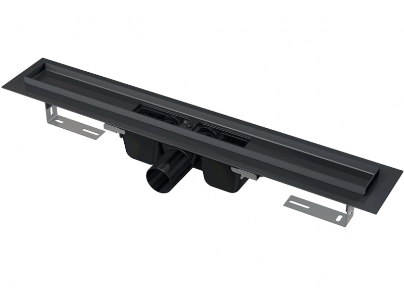 Купить Душевой лоток AlcaPlast APZ1BLACK-550, черный матовый