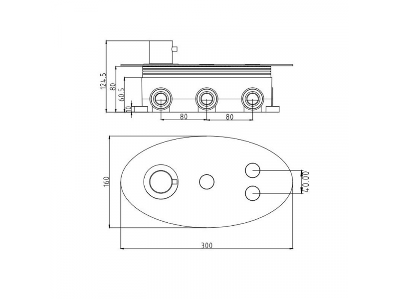 Купить Смеситель Gllon GL-CMB-LO-3-T