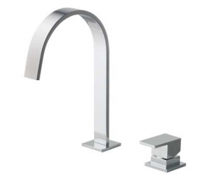 Смеситель Bandini Ice Cube 2 750920SN03 для раковины, матовый никель/ручка без вставок