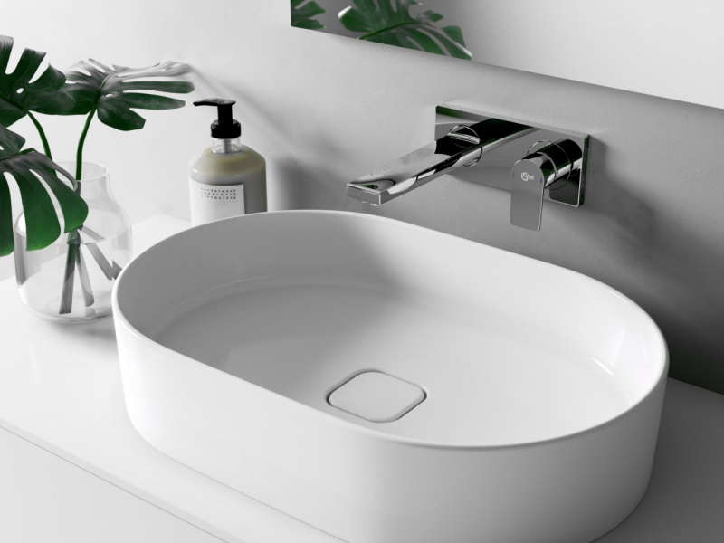 Купить Раковина Ideal Standard Strada II Oval Vessel 60 см, белый, T298101