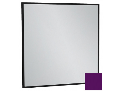 Зеркало Jacob Delafon Silhouette EB1423-S20, 60 х 60 см, лакированная рама сливовый сатин