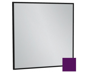 Зеркало Jacob Delafon Silhouette EB1423-S20, 60 х 60 см, лакированная рама сливовый сатин
