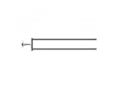 Полотенцедержатель Duravit Starck T 0099411000 двойной 46.5 cм, хром
