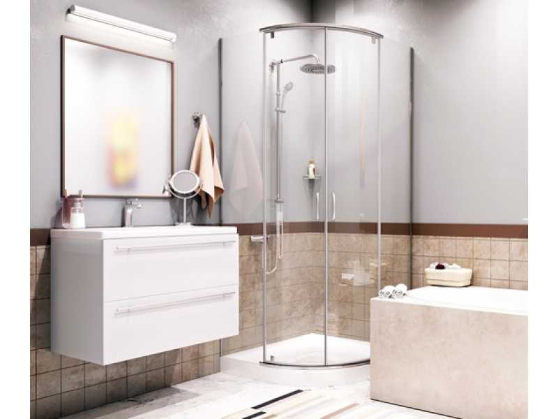 Купить Душевой уголок WasserKRAFT Leine 35P01, 90 см, стекло прозрачное