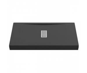 Поддон литьевой Bas Flow 120 x 70 см, poddon-flow120x70-black, черный (pure black)