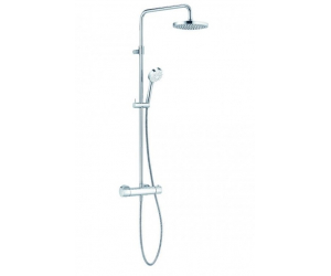 Душевая система Kludi Logo Dual Shower System 6809505-00 с термостатом, ручная лейка 1S