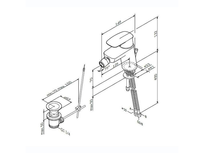 Купить Смеситель AM.PM Spirit V2.1 F71A83100