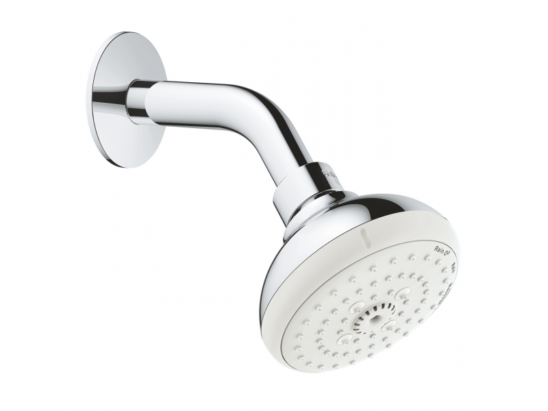 Купить Верхний душ Grohe New Tempesta 100 III 26088001 (26088000), 100х100 мм, 3 режима струи, с держателем