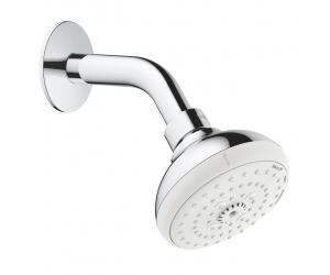 Верхний душ Grohe New Tempesta 100 III 26088001 (26088000), 100х100 мм, 3 режима струи, с держателем