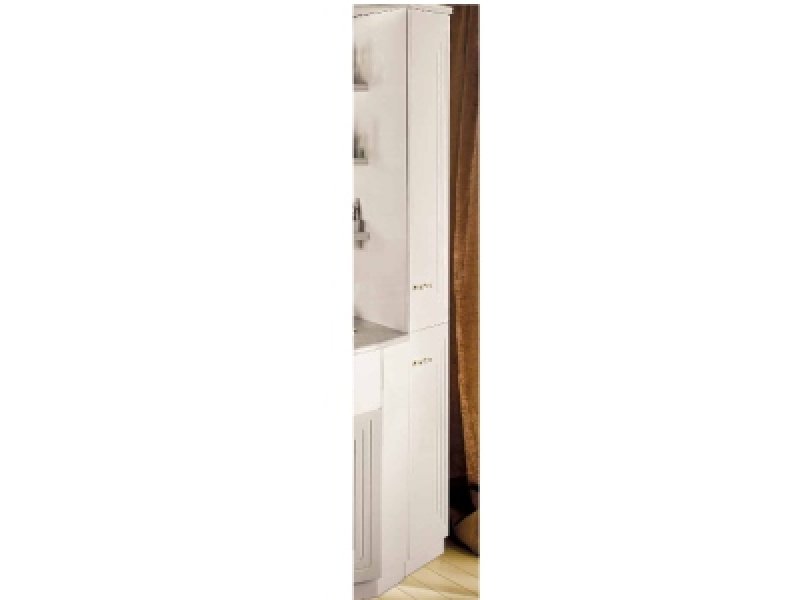 Купить Пенал Labor Legno Paris P 0/11 SX CR, белый лак/хром