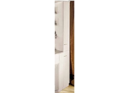 Пенал Labor Legno Paris P 0/11 SX CR, белый лак/хром