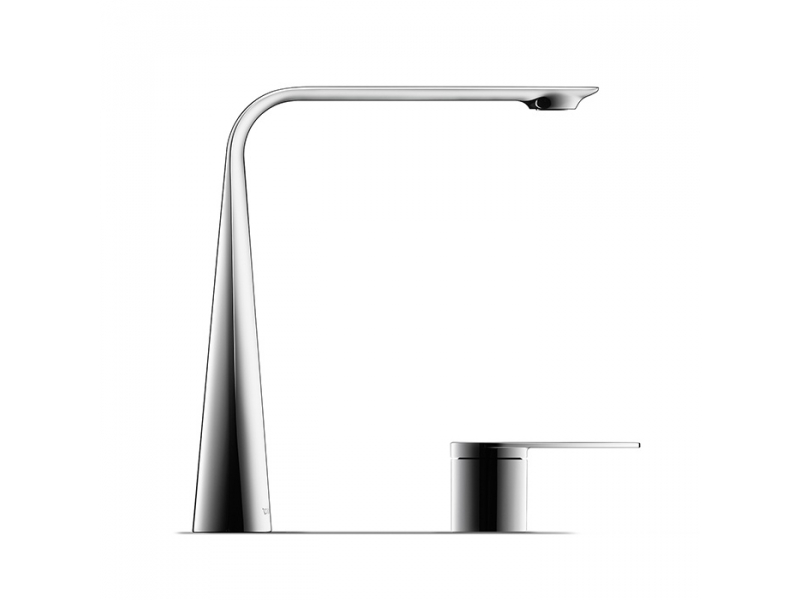 Купить Смеситель Duravit D.1 D11130002010 для раковины высокий, ручка г-образная, хром
