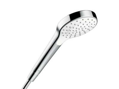 Ручной душ Hansgrohe Croma Select S 1jet EcoSmart 26805400, белый/хром