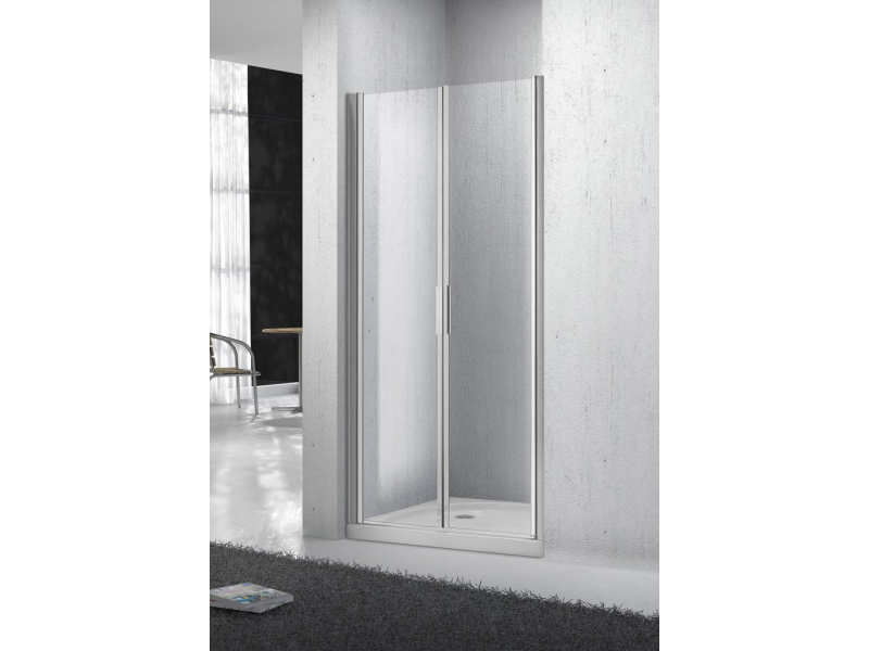 Купить Душевая дверь в нишу BelBagno Sela SELA-B-2-110-C-Cr 110 х 190 см, стекло прозрачное