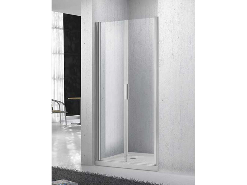 Купить Душевая дверь в нишу BelBagno Sela SELA-B-2-105-C-Cr 105 х 190 см, стекло прозрачное