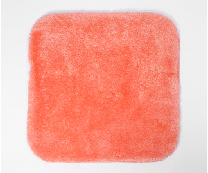 Коврик WasserKraft Wern BM-2574 Reddish orange напольный, цвет - красно-оранжевый, 55 х 57 см