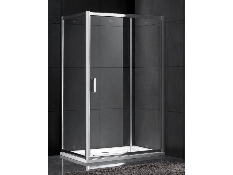 Купить Душевой уголок Gemy Victoria S30131C-A70 (S30191C + A70), 150 х 70 х 190 см, стекло прозрачное