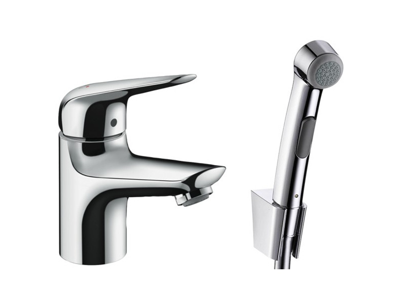 Купить Смеситель для биде Hansgrohe Novus 71144000 с гигиеническим душем