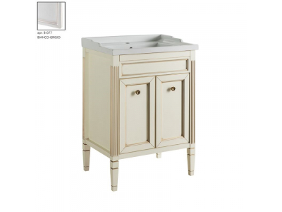 Тумба под раковину Caprigo Albion promo 80 33312, цвет B-077 bianco grigio