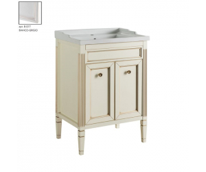 Тумба под раковину Caprigo Albion promo 80 33312, цвет B-077 bianco grigio