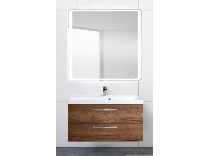 Купить Тумба под раковину BelBagno Aurora AURORA-900-2C-SO-RT подвесная (2 ящ.)