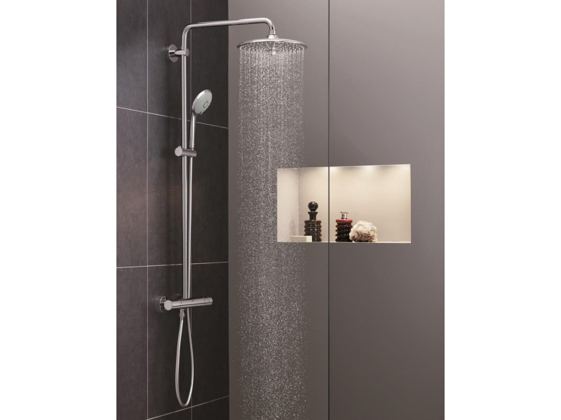 Купить Верхний душ Grohe Euphoria 260 SmartControl 26456000/26457000/26455000, 260х260 мм, 3 режима струи, без держателя, хром