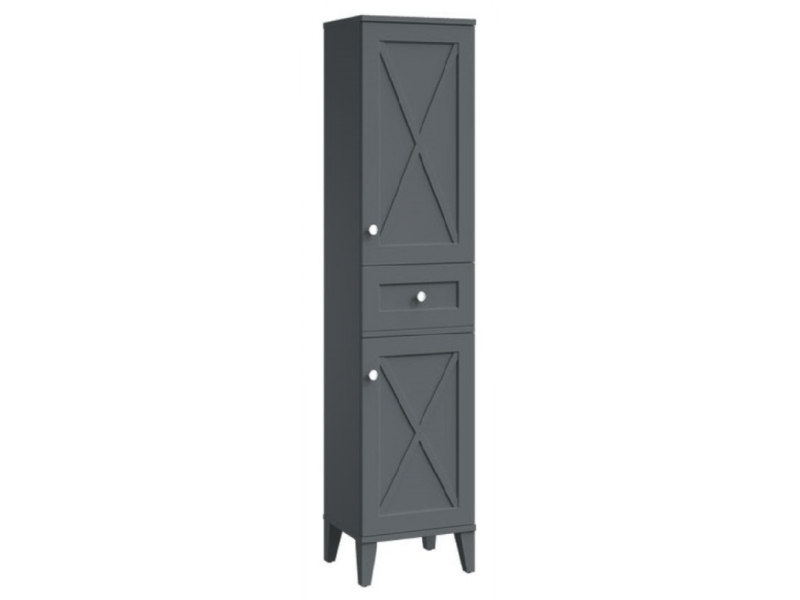 Купить Шкаф-пенал Caprigo Aspetto Torino 34650R/L 35 см, цвет TP-810 графит