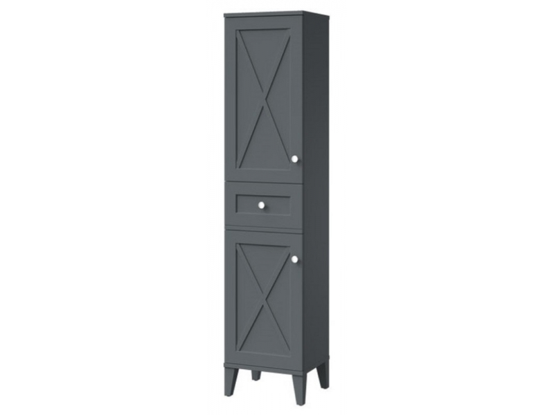 Купить Шкаф-пенал Caprigo Aspetto Torino 34650R/L 35 см, цвет TP-810 графит