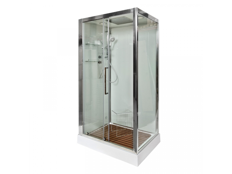 Купить Душевая кабина Deto Z120 Kerava 120 x 90 x 220 см, хром